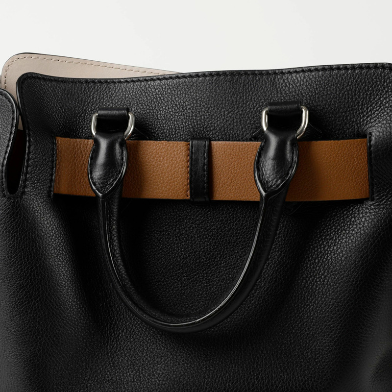 BURBERRY 4078578 小號托特單肩包-4