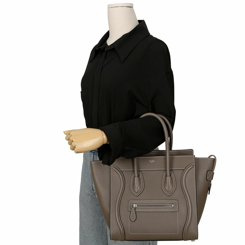 CELINE 189793DRU 行李微型手提包-9