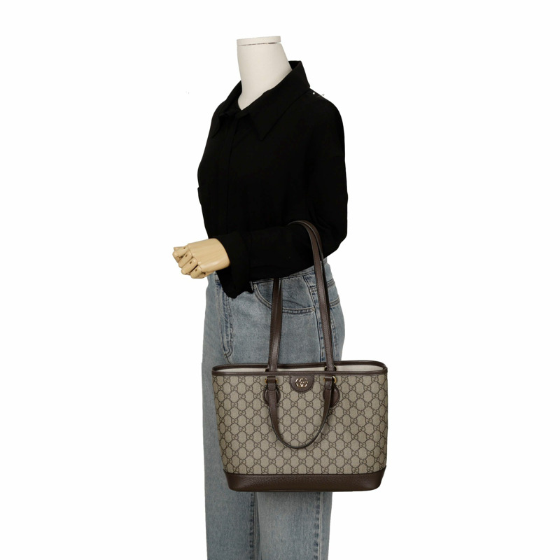GUCCI Ophidia 小號托特單肩包 765043-8