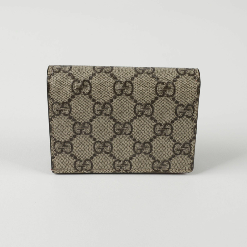 GUCCI 櫻桃裝飾卡包皮夾 476050-3