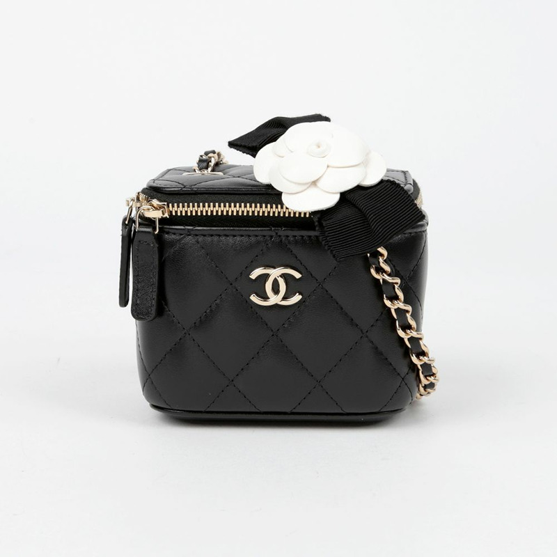 CHANEL AP2158 Vanity 山茶花鏈斜背包-1