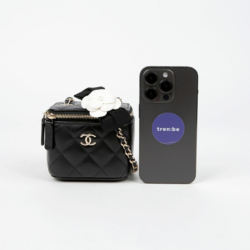 CHANEL AP2158 Vanity 山茶花鏈斜背包-6