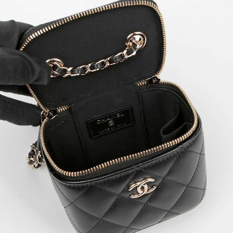 CHANEL AP2158 Vanity 山茶花鏈斜背包-7