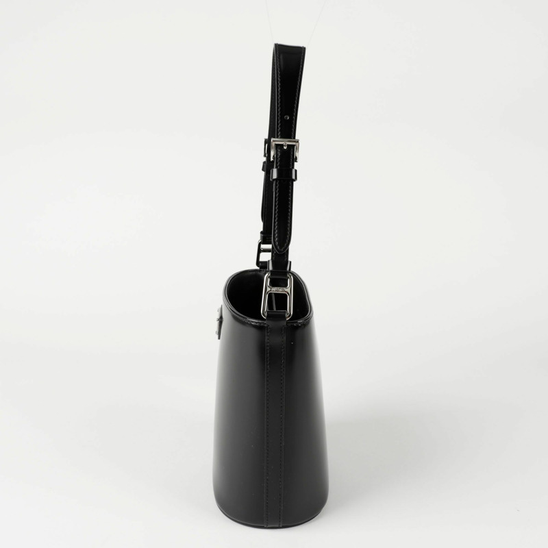 PRADA 拉絨迷你水桶肩背包 1BE059-2