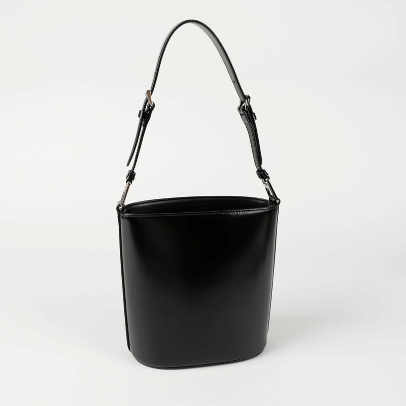 PRADA 拉絨迷你水桶肩背包 1BE059-3
