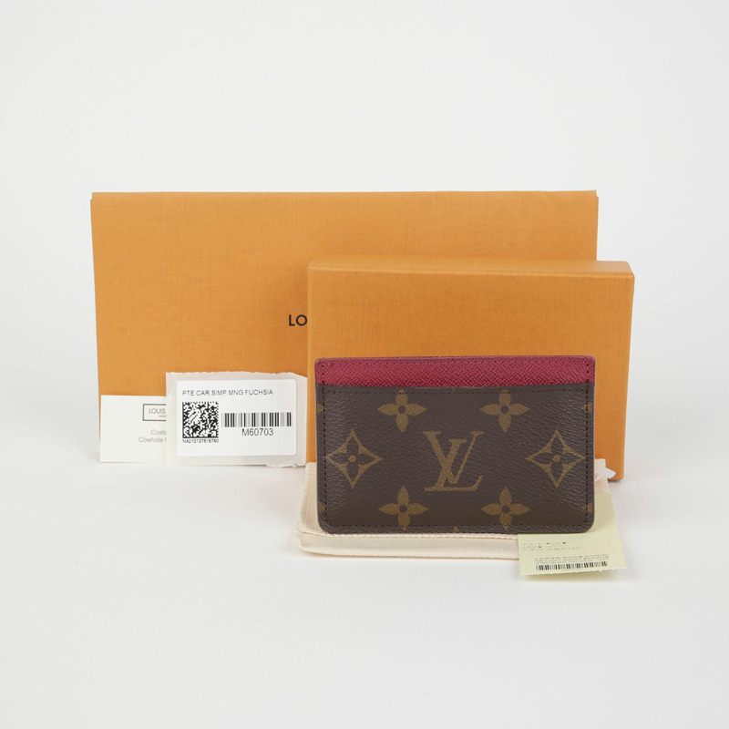 LOUIS VUITTON M60703 Port Cart 標誌性卡夾-0