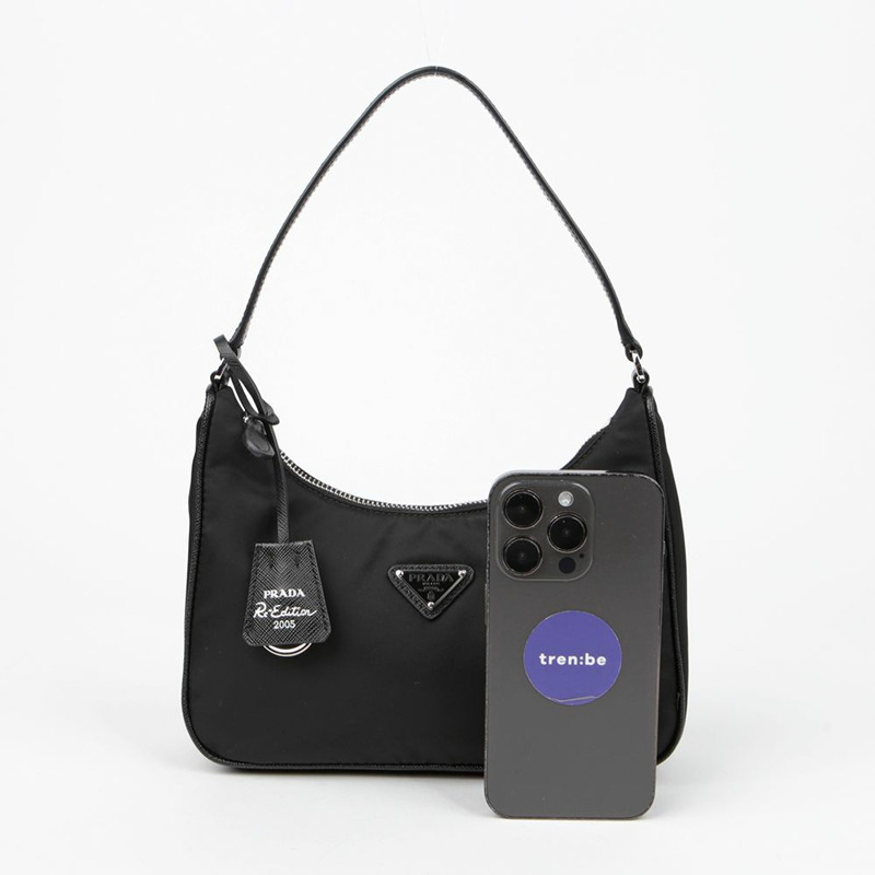 PRADA 1NE204 Re Edition 2005 Hobo 單肩包-7