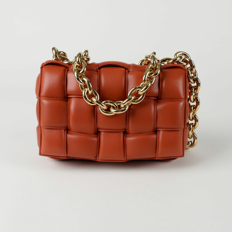 BOTTEGA VENETA 631421 鏈條卡式托特單肩包-0