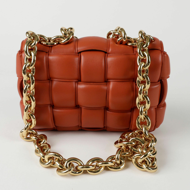 BOTTEGA VENETA 631421 鏈條卡式托特單肩包-2