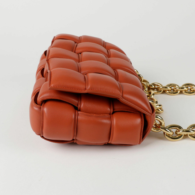 BOTTEGA VENETA 631421 鏈條卡式托特單肩包-5
