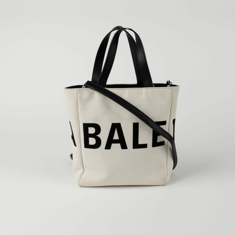 BALENCIAGA 標誌帆布托特肩背包 544459-0