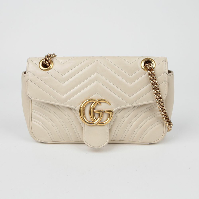GUCCI GG Marmont 小號肩斜背包 443497-0