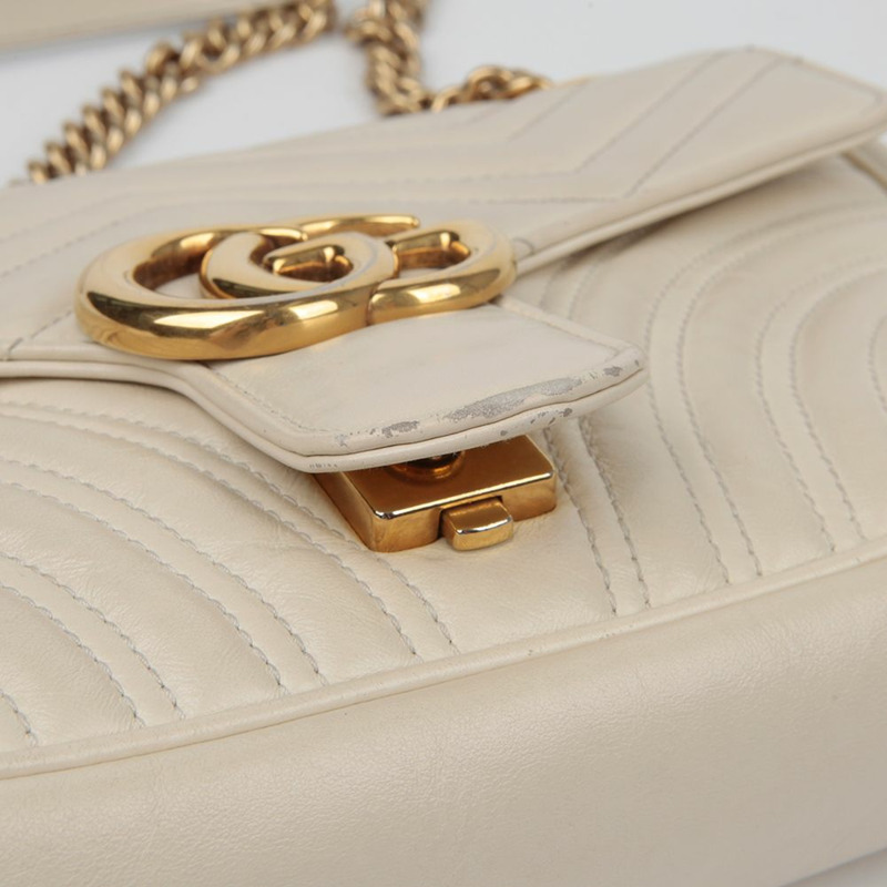 GUCCI GG Marmont 小號肩斜背包 443497-10