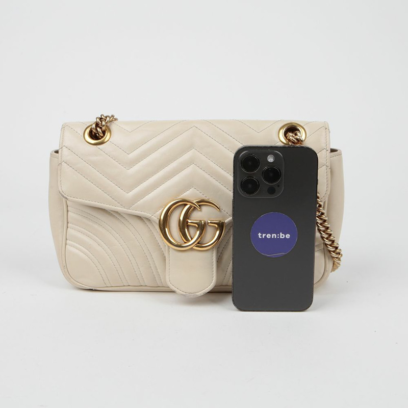GUCCI GG Marmont 小號肩斜背包 443497-11
