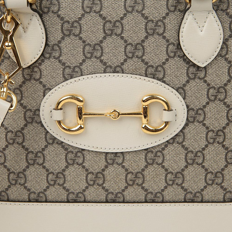 GUCCI Horsebit 1955 小號頂部提把托特單肩包 621220-3