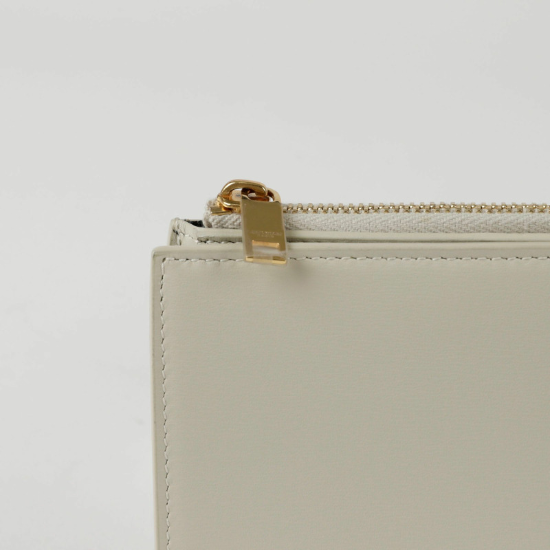 SAINT LAURENT Cassandra Monogram 拉鍊卡包 635265-2