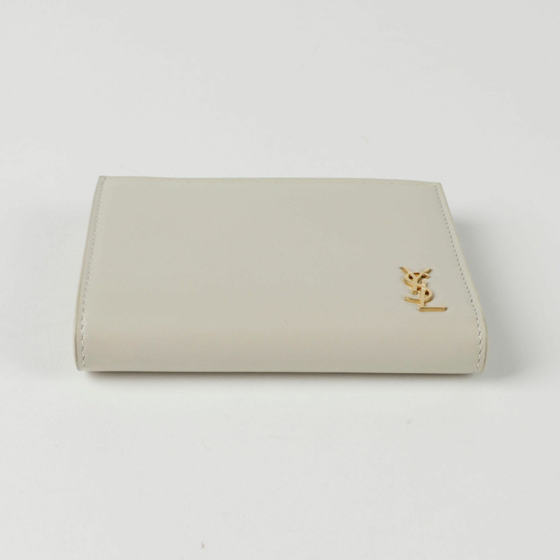 SAINT LAURENT Cassandra Monogram 拉鍊卡包 635265-6