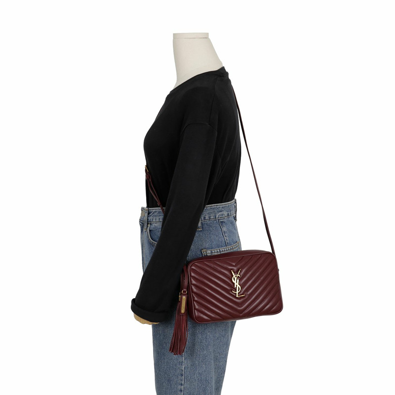 SAINT LAURENT 574494 Lu 相機肩斜背包-7