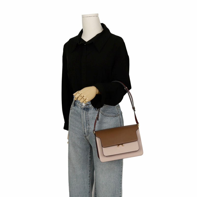 MARNI SBMPN09NO3 Trunk 中型單肩斜背包-9
