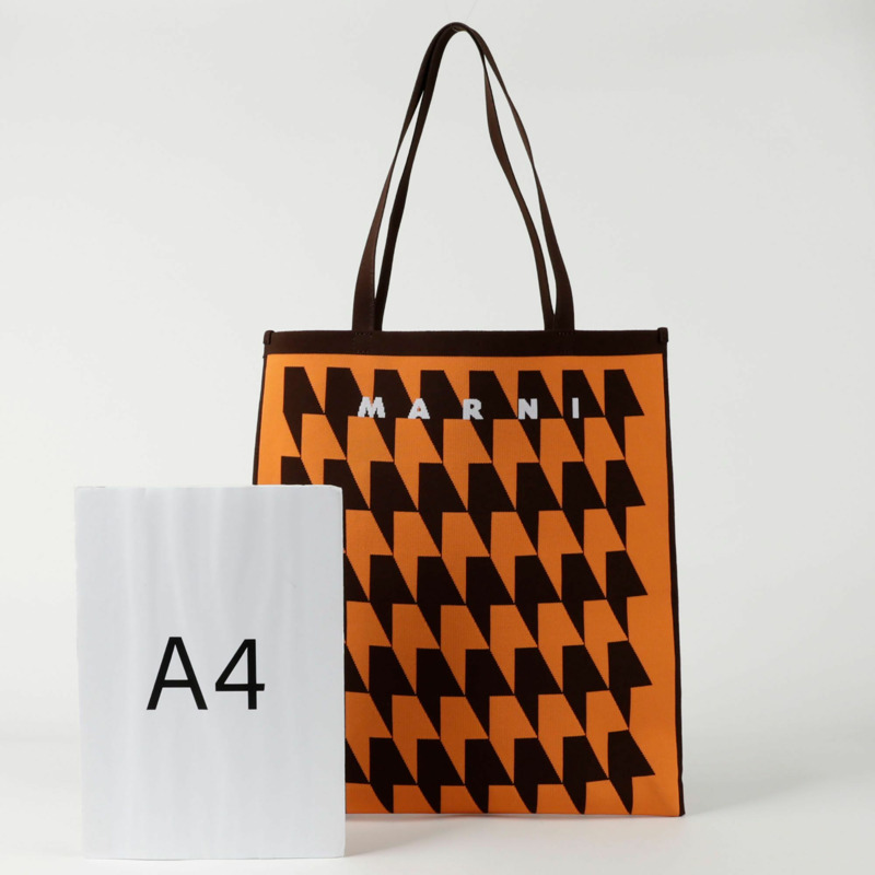 MARNI 圖案托特單肩包 SHMP0072A1-7