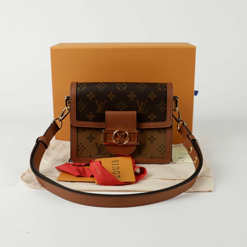 LOUIS VUITTON Dauphine 迷你肩斜背包 M45959-0