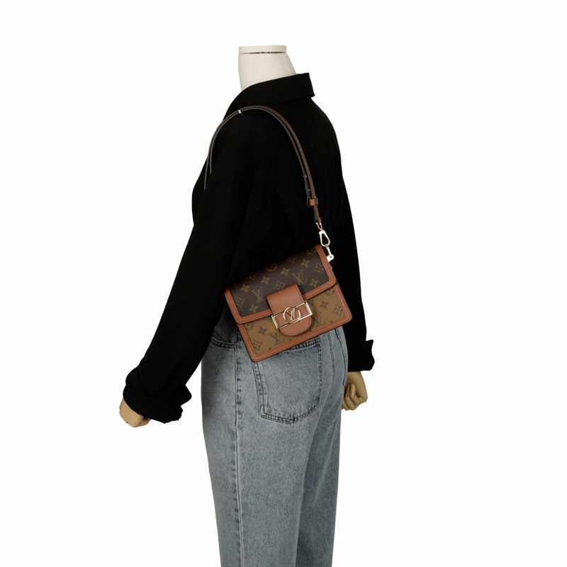 【包稅】LOUIS VUITTON Dauphine迷你肩斜背包 M45959-8