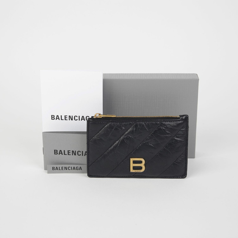 BALENCIAGA Crush B 標誌卡夾 766465-0