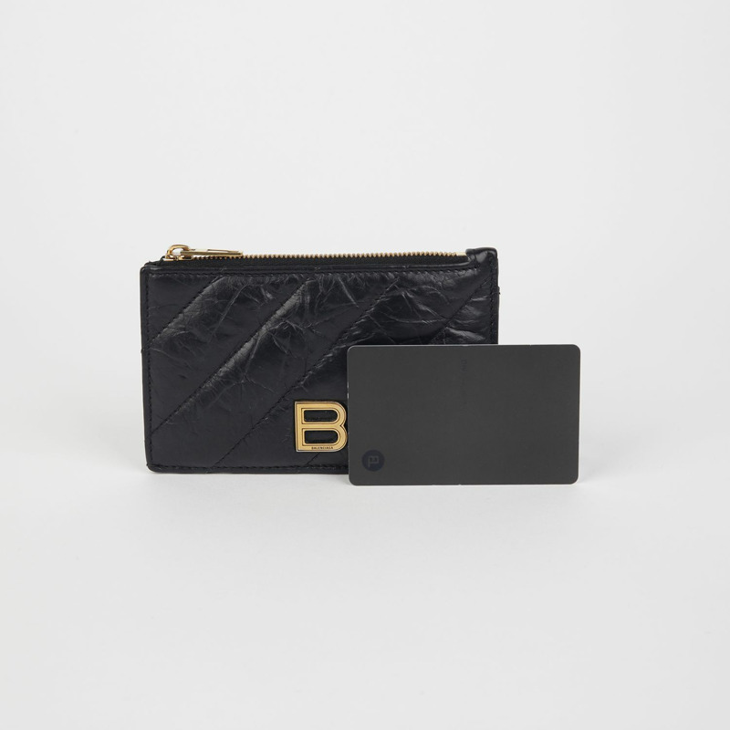 BALENCIAGA Crush B 標誌卡夾 766465-8