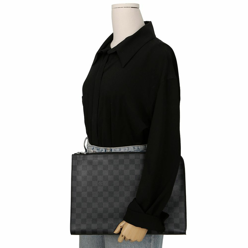 LOUIS VUITTON Pochette Jour GM 手拿包 N64437-10
