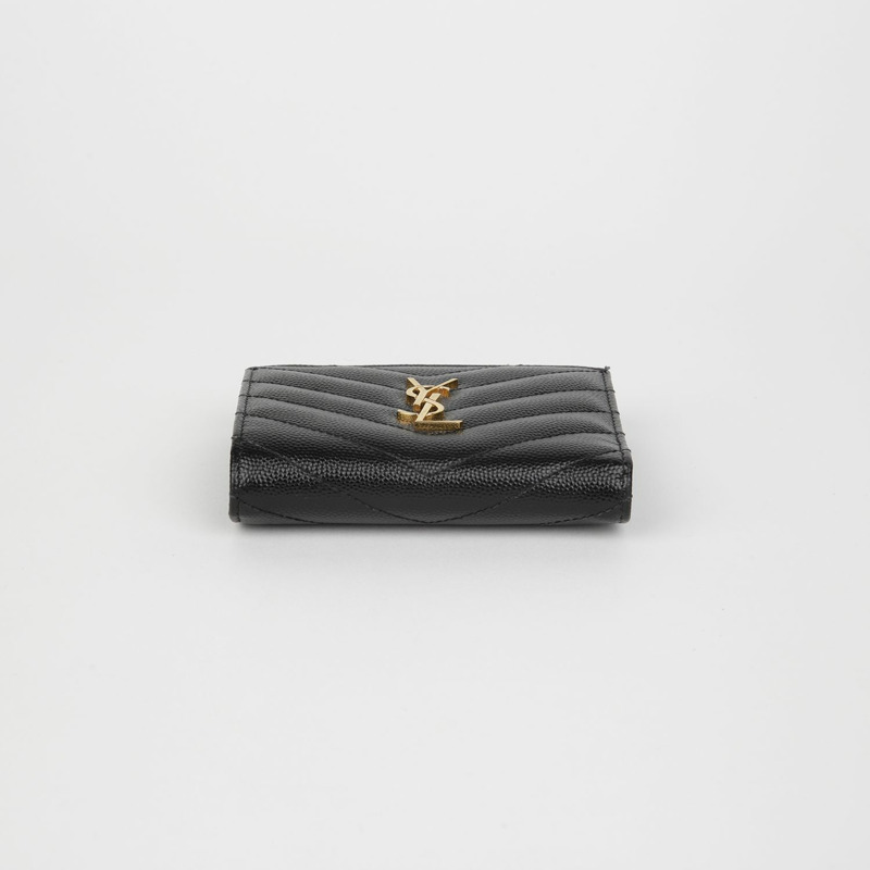 SAINT LAURENT 字母拉鍊錢包 575879-4