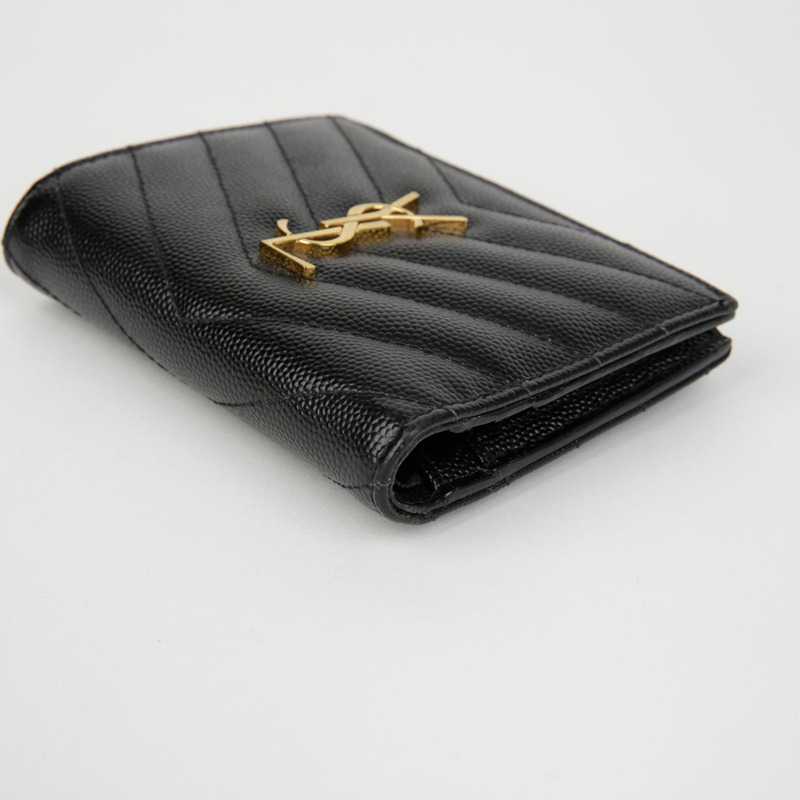 SAINT LAURENT 字母拉鍊錢包 575879-6