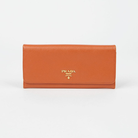 PRADA 1M1132 金屬標誌長錢包