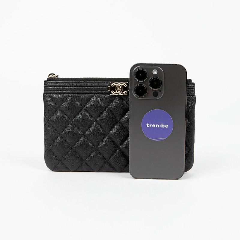 CHANEL Caviar Skin Boy 小袋 AP0992-8