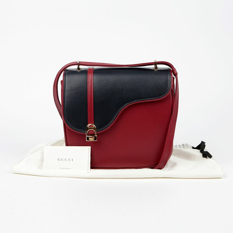 GUCCI 馬術風格肩斜背包 740988