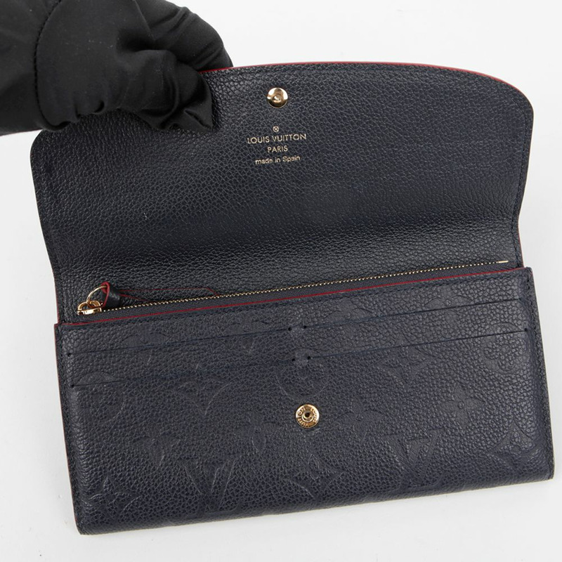 LOUIS VUITTON Emily Wallet 長版皮夾 M69417-10