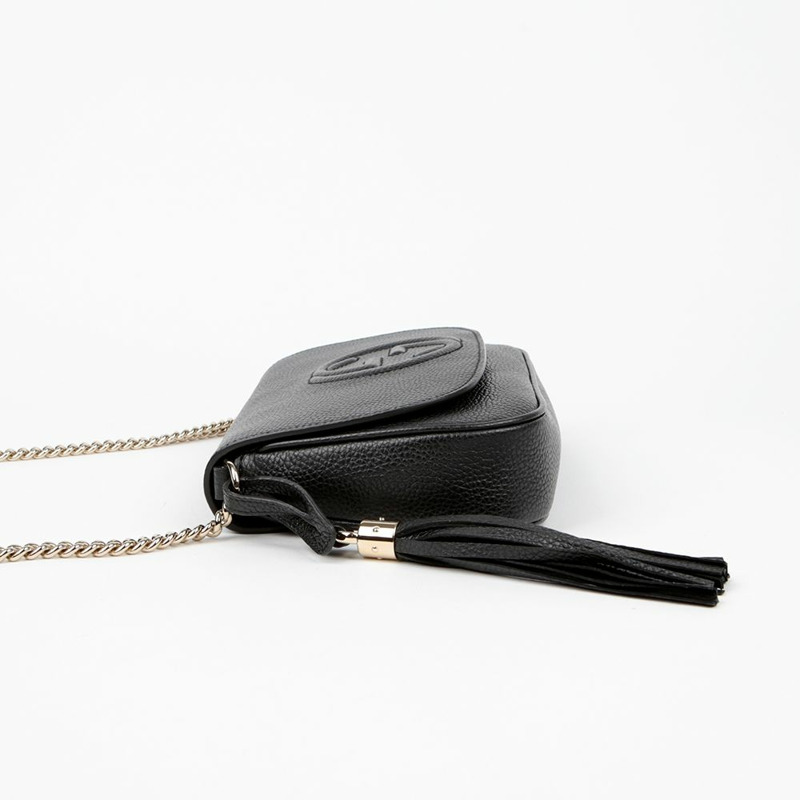 GUCCI Soho 流蘇單肩斜背包 536224-4
