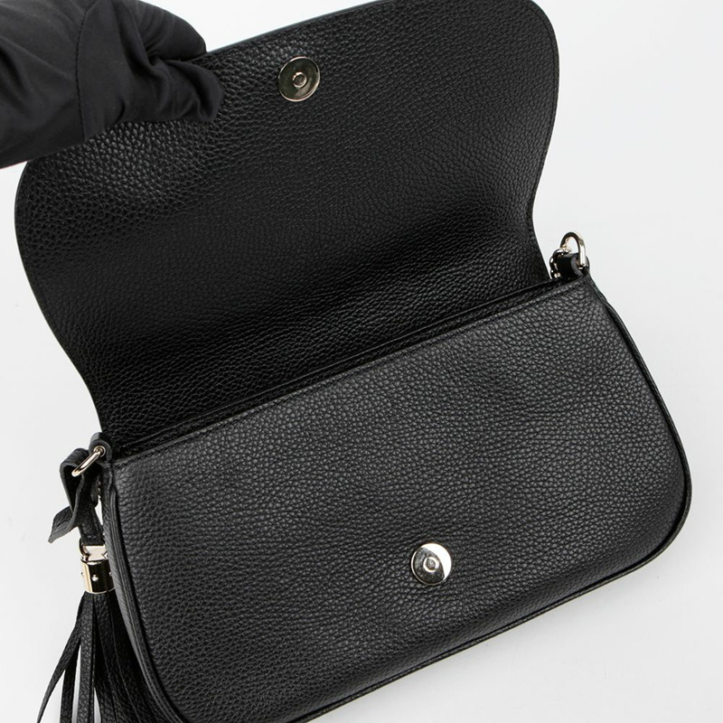 GUCCI Soho 流蘇單肩斜背包 536224-7
