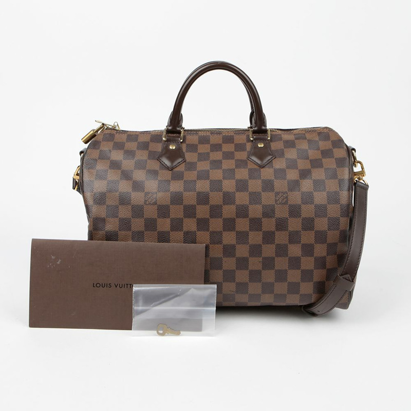 LOUIS VUITTON Speedy Bandouliere 35 手提單肩包 N41366-0