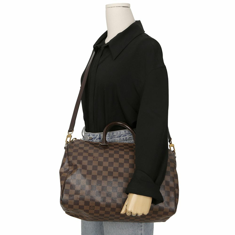 LOUIS VUITTON Speedy Bandouliere 35 手提單肩包 N41366-15