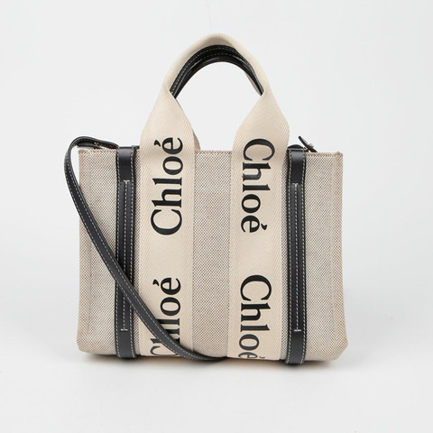 CHLOE CHC22AS397 Woody 小號托特單肩包