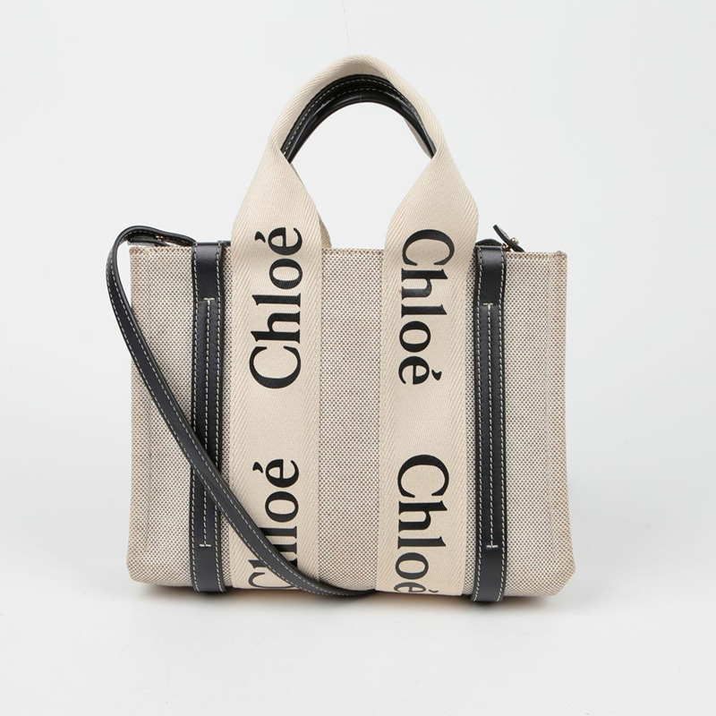 CHLOE CHC22AS397 Woody 小號托特單肩包-0