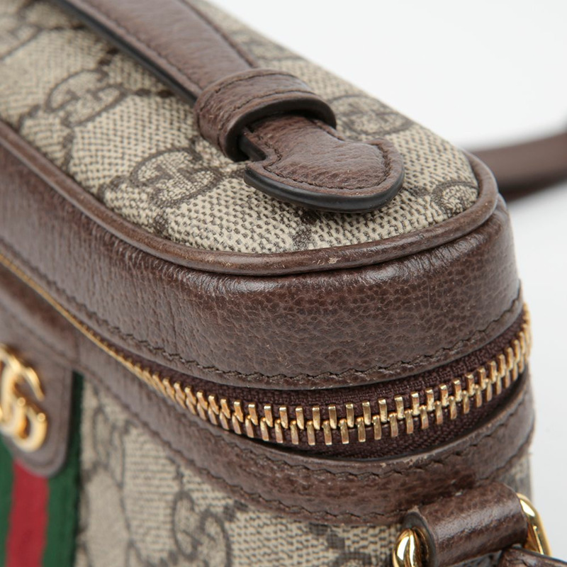 GUCCI Ophidia 迷你頂部提把托特單肩包 699532-6