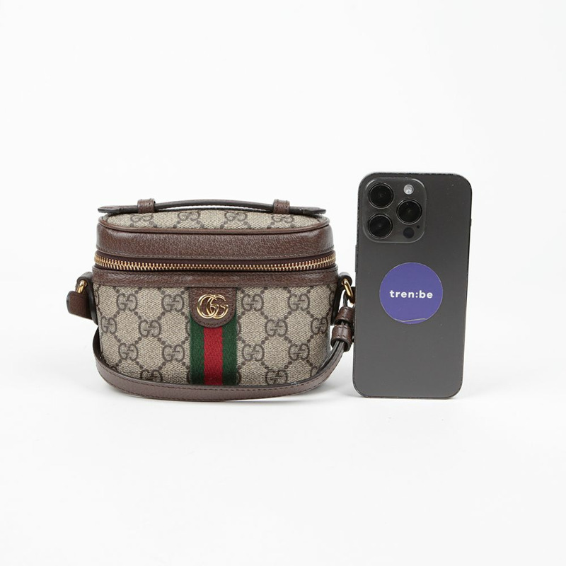 GUCCI Ophidia 迷你頂部提把托特單肩包 699532-10