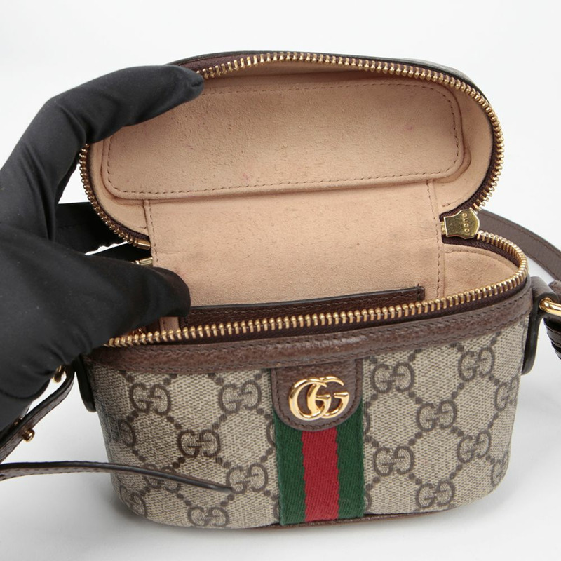 GUCCI Ophidia 迷你頂部提把托特單肩包 699532-11