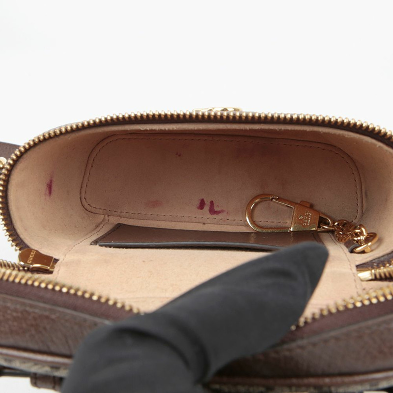 GUCCI Ophidia 迷你頂部提把托特單肩包 699532-12