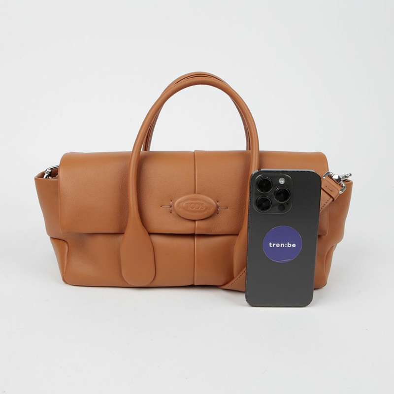 TODS XBWDBRI0200 DI 反向翻蓋小號托特單肩包-7