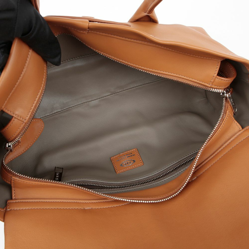 TODS XBWDBRI0200 DI 反向翻蓋小號托特單肩包-9