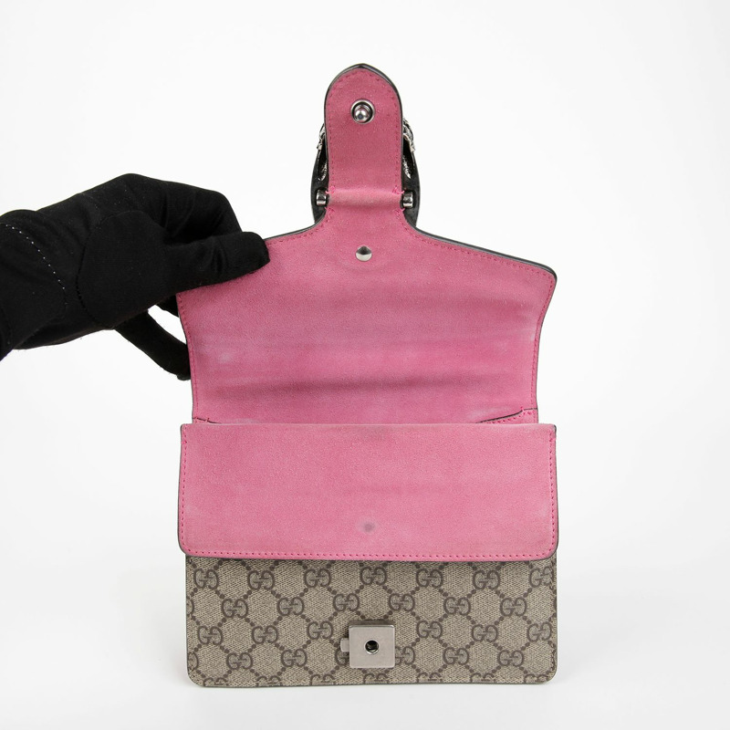 【包稅】GUCCI Dionysus迷你鏈條單肩斜背包 421970-7