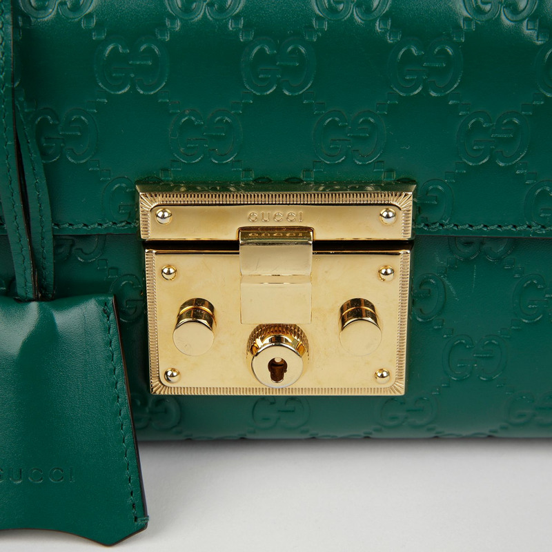 GUCCI Paddlelock 小號鏈條單肩斜背包 409487-2