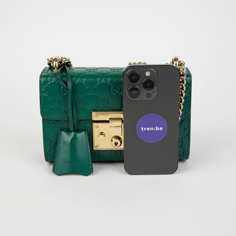 GUCCI Paddlelock 小號鏈條單肩斜背包 409487-7